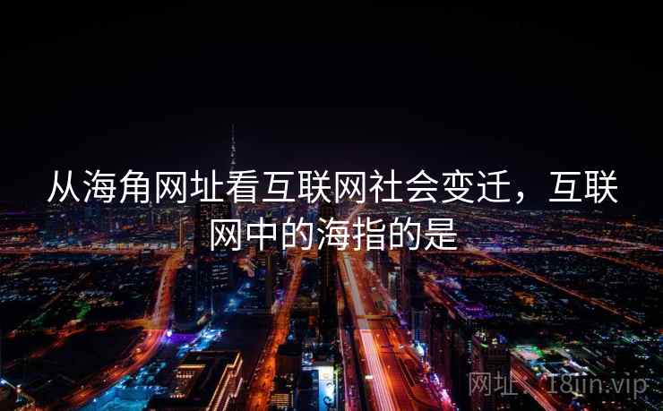 从海角网址看互联网社会变迁，互联网中的海指的是
