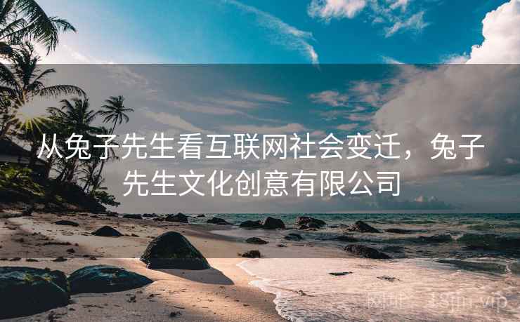 从兔子先生看互联网社会变迁，兔子先生文化创意有限公司