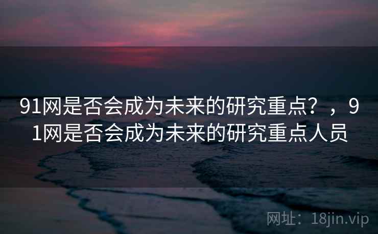 91网是否会成为未来的研究重点？，91网是否会成为未来的研究重点人员