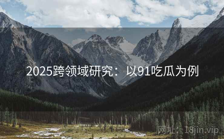 2025跨领域研究：以91吃瓜为例