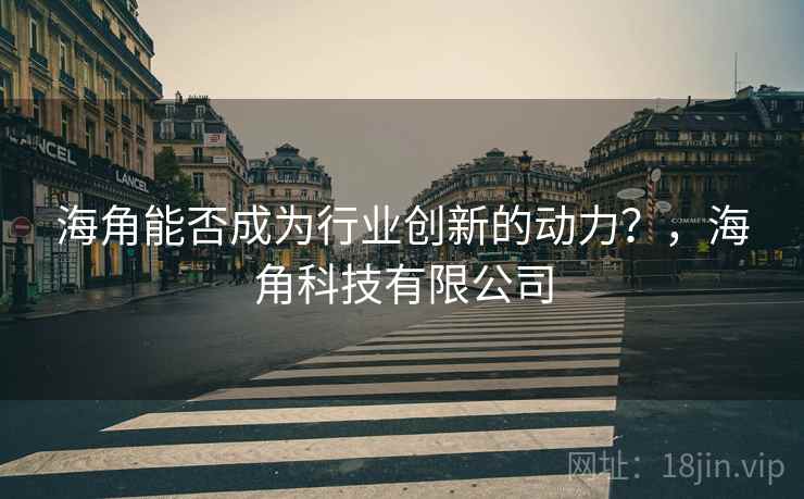 海角能否成为行业创新的动力？，海角科技有限公司