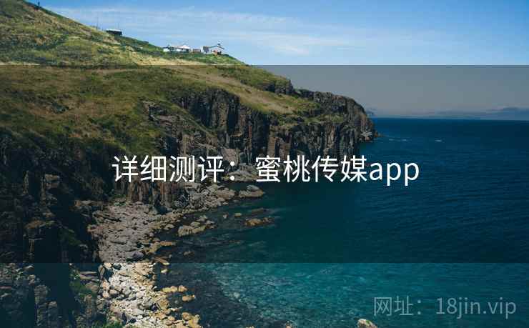 详细测评：蜜桃传媒app