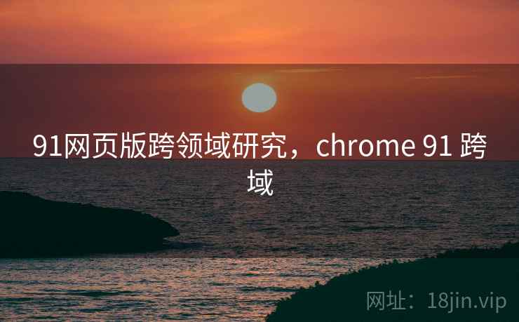 91网页版跨领域研究，chrome 91 跨域