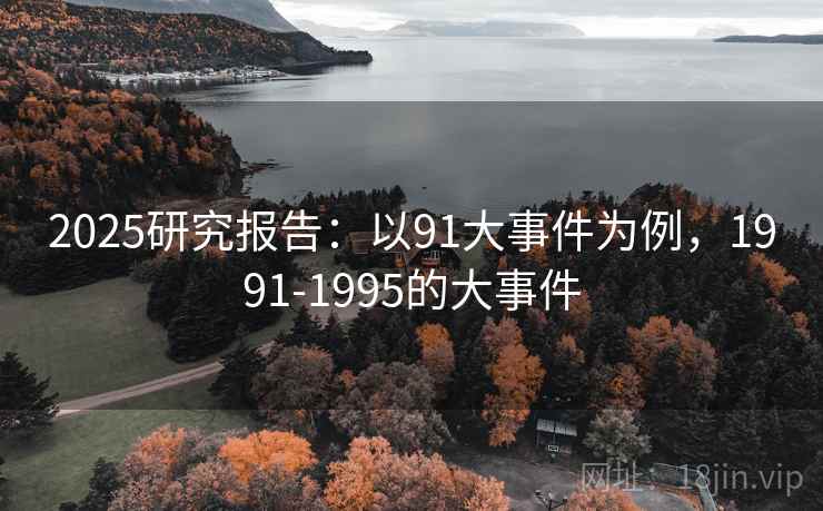 2025研究报告：以91大事件为例，1991-1995的大事件