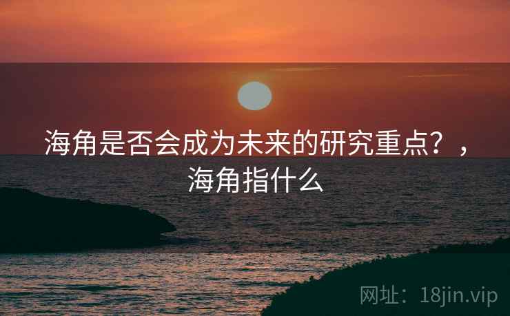 海角是否会成为未来的研究重点？，海角指什么